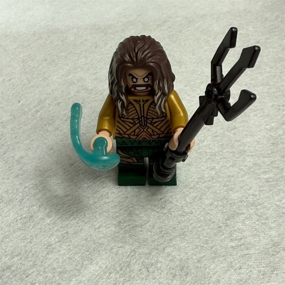 Lego‎ Battle of Atlantis X4 Minifigures Aquaman Parademon Atlantean Guards Lot